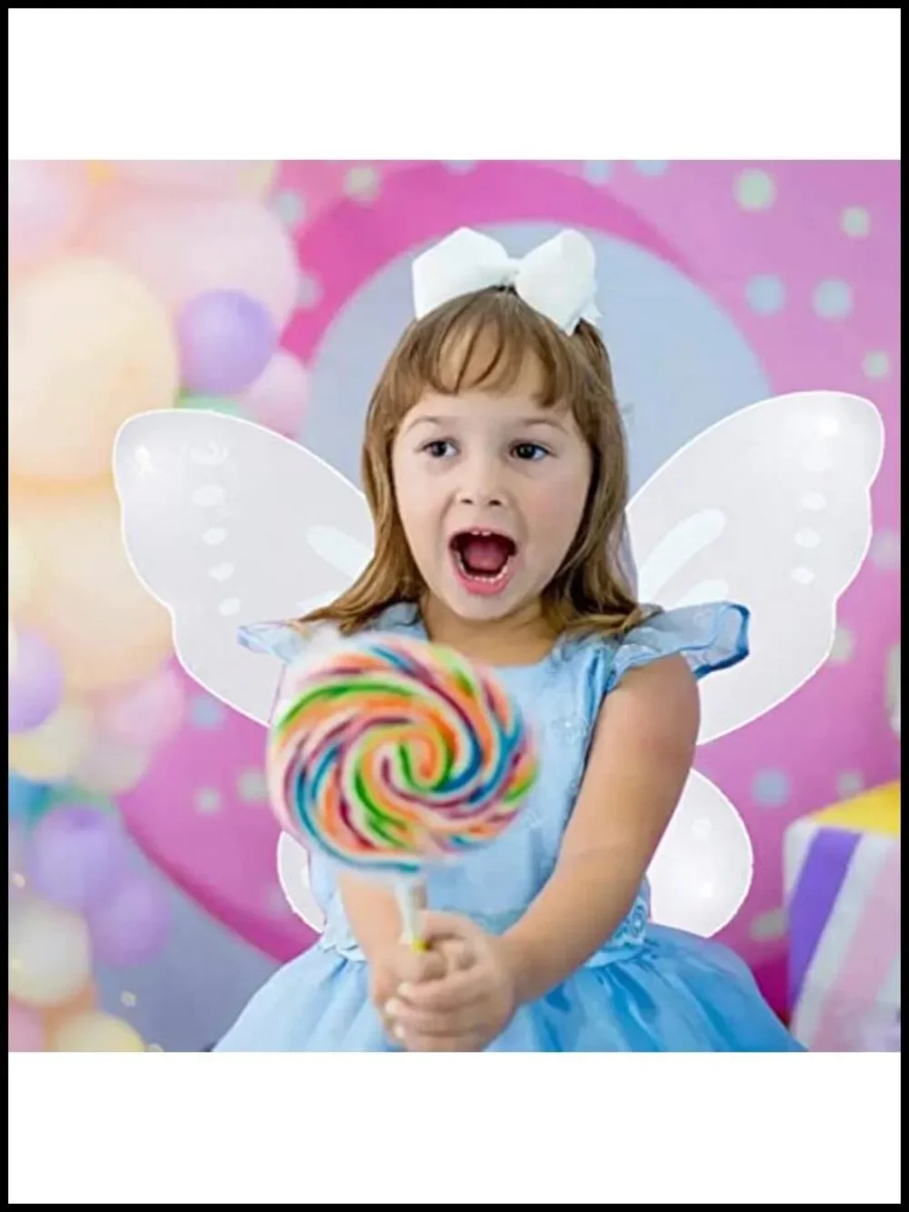 Sparkle Fairy Butterfly Wings Halloween Costume Dress Up Party Decor